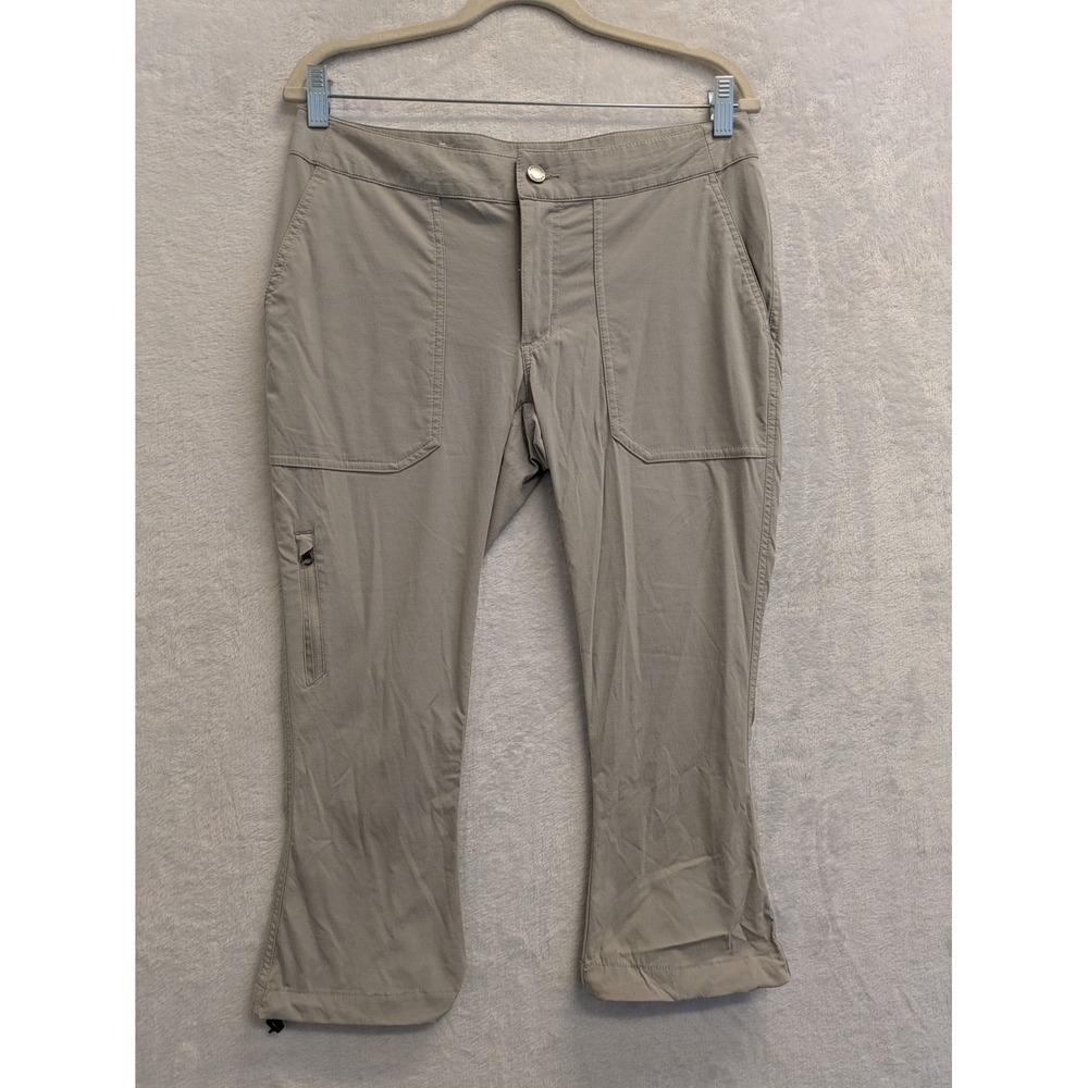 Columbia Womens Convertible Hiking Pants Size 6 Beige Outdoor Travel